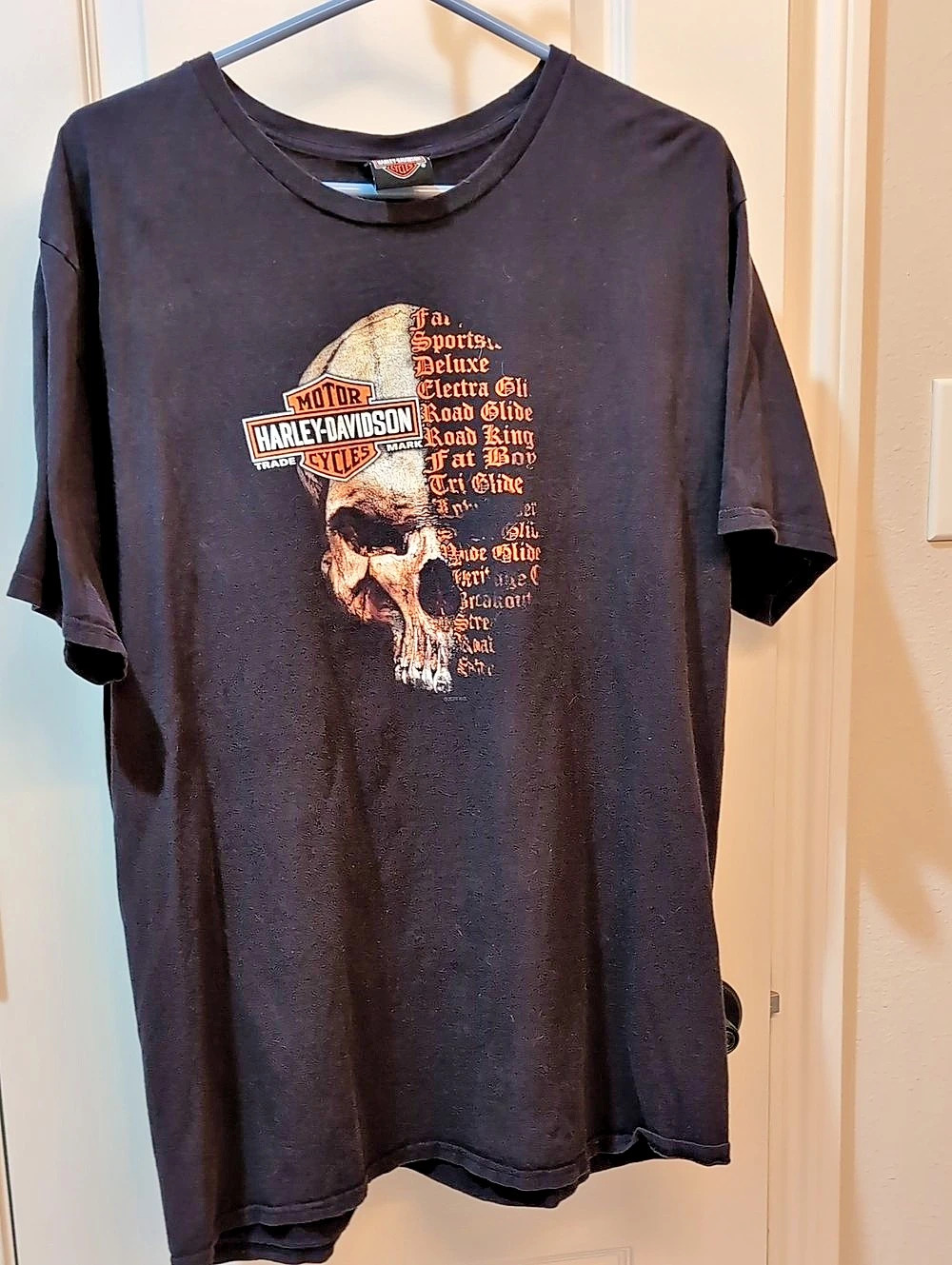 Harley-Davidson Motorcycles Cortina D'Ampezzo Italy Graphic T-Shirt Black 2X
